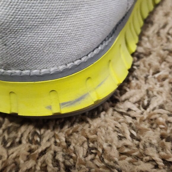 Men's Cole Haan Zerogrand Oxford Size 10 Gray Casual Lightweight - Picture 7 of 8